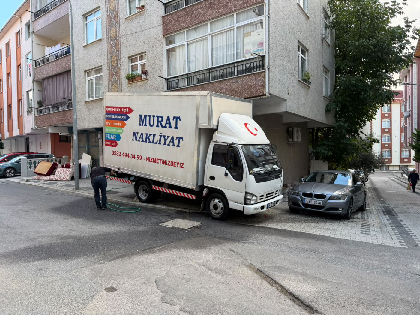 Murat Nakliyat Isuzu kamyon Üsküdar
