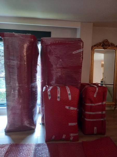 Murat Nakliyat – Yeni evde paketli mobilyalar